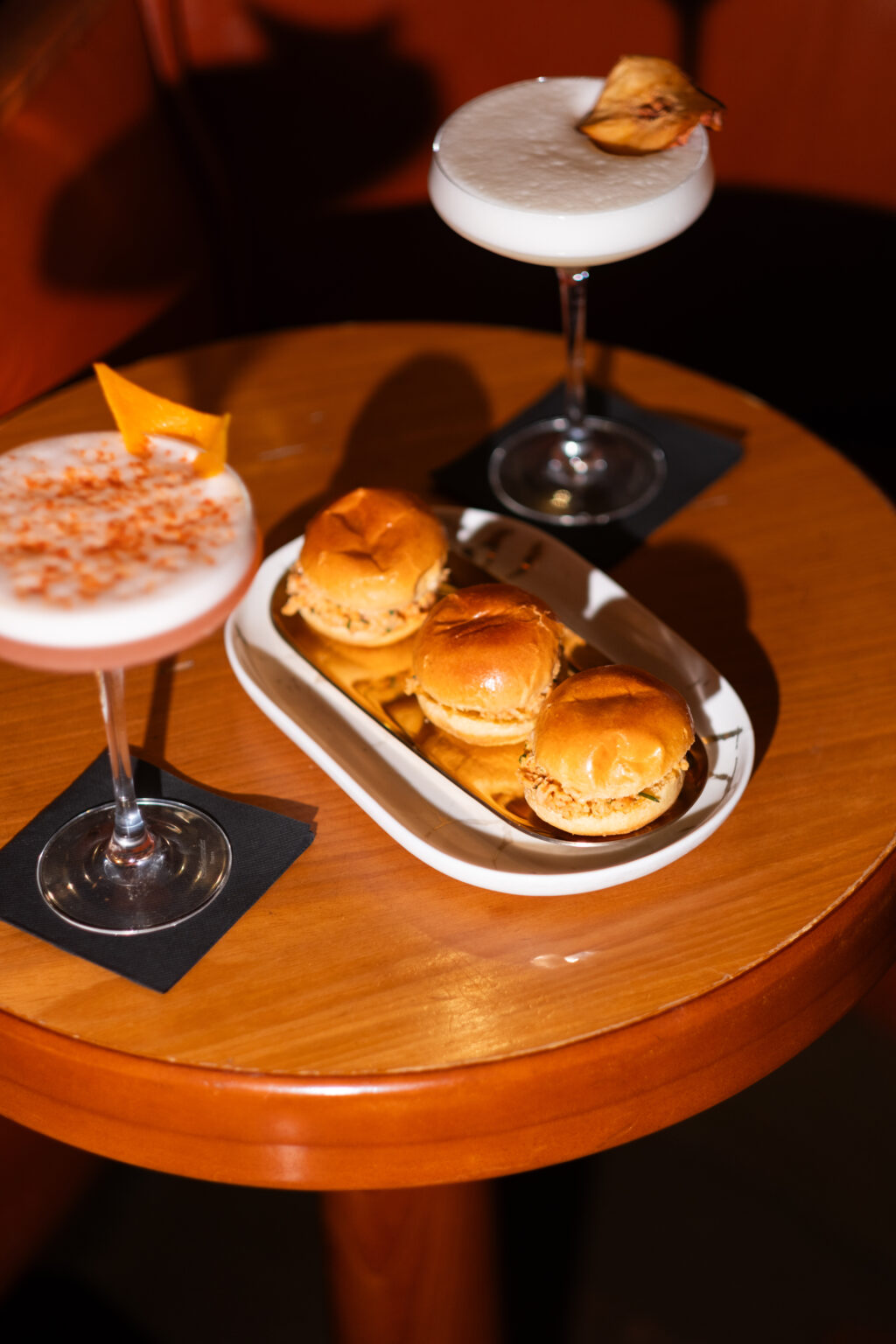 cocktails création et finger food au gatsby after work apéro drink et finger food